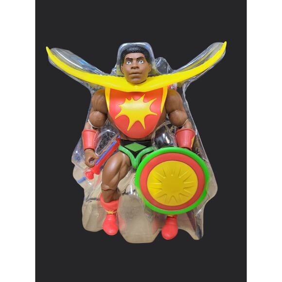 Mattel Masters Of The Universe Origins MOTU Sun Man 5.5" Figure Still In Plastic - Picture 1 of 4